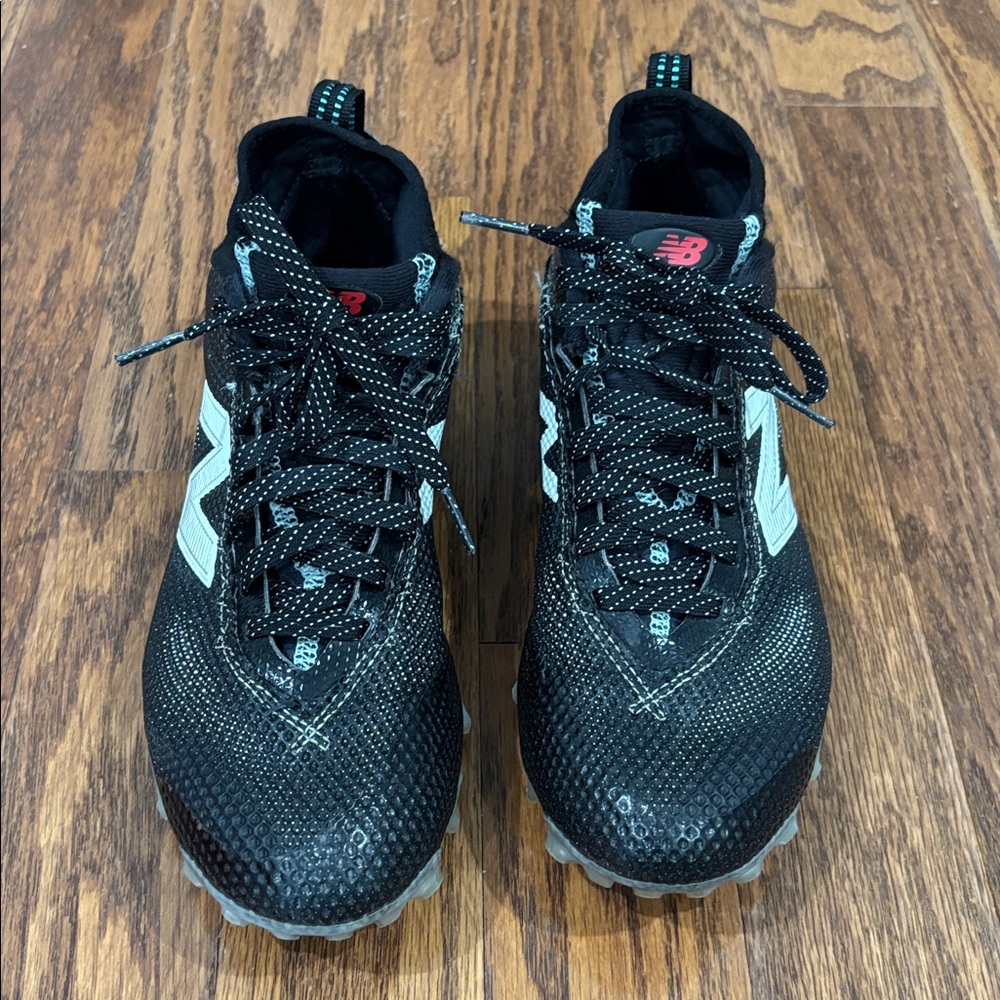 New Balance, Men's, Freeze LX v5 Lacrosse Cleats, Size 7 Medium, Black White - Picture 3 of 8
